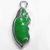 Zinc Alloy Enamel Pendant, 10x24mm, Sold by PC