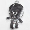 Zinc Alloy Charm/Pendant with Crystal, 12x20mm, Sold by PC