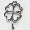 Zinc Alloy Charm/Pendant, 17x17mm, Sold by PC