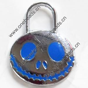 Zinc Alloy Charm/Pendant, 16x20mm, Sold by PC