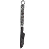 Zinc Alloy Charm/Pendant with Crystal, knife, 7x51mm, Sold by PC