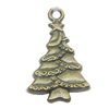 Pendant, Zinc Alloy Jewelry Findings, Tree 14x24mm, Sold by Bag