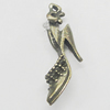 Pendant, Zinc Alloy Jewelry Findings, 5x27mm, Sold by Bag