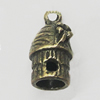 Pendant, Zinc Alloy Jewelry Findings, 8x15mm, Sold by Bag