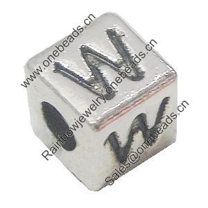 Bead, Zinc Alloy Jewelry Findings, 6mm, Sold by Bag