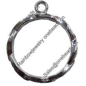 Zinc Alloy Charm/Pendant, 23x27mm, Sold by PC