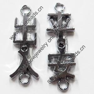 Zinc Alloy Connector, 8x26mm 9x29mm, Sold by Pair