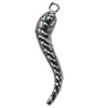 Zinc Alloy Charm/Pendant, 7x45mm, Sold by PC