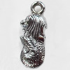 Zinc Alloy Charm/Pendant, 8x20mm, Sold by PC