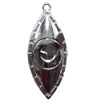 Zinc Alloy Charm/Pendant, 9x28mm, Sold by PC