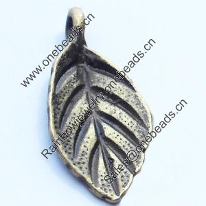 Pendant, Zinc Alloy Jewelry Findings, 7x16mm, Sold by Bag
