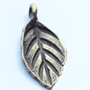 Pendant, Zinc Alloy Jewelry Findings, 7x16mm, Sold by Bag