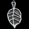 Pendant, Zinc Alloy Jewelry Findings, 16x35mm, Sold by Bag