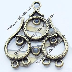 Pendant, Zinc Alloy Jewelry Findings, 24x30mm, Sold by Bag