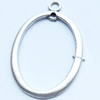 Pendant, Zinc Alloy Jewelry Findings, 29x43mm, Sold by Bag