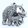 Pendant, Zinc Alloy Jewelry Findings, 22x23mm, Sold by Bag