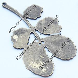 Pendant, Zinc Alloy Jewelry Findings, 29x55mm, Sold by Bag