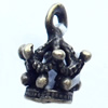 Pendant, Zinc Alloy Jewelry Findings, 8x11mm, Sold by Bag