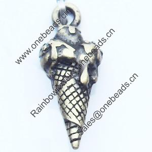 Pendant, Zinc Alloy Jewelry Findings, Umbrella, 7x19mm, Sold by Bag