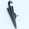 Pendant, Zinc Alloy Jewelry Findings, Umbrella, 6x20mm, Sold by Bag