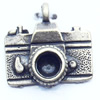 Pendant, Zinc Alloy Jewelry Findings, 15x15mm, Sold by Bag