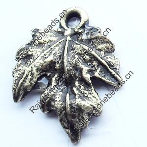 Pendant, Zinc Alloy Jewelry Findings, 10x13mm, Sold by Bag