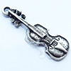 Pendant, Zinc Alloy Jewelry Findings, 7x24mm, Sold by Bag