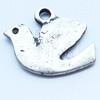 Pendant, Zinc Alloy Jewelry Findings, 14x12mm, Sold by Bag