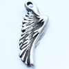 Pendant, Zinc Alloy Jewelry Findings, 8x22mm, Sold by Bag
