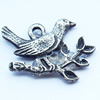 Pendant, Zinc Alloy Jewelry Findings, 19x13mm, Sold by Bag