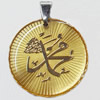 Pendant, Zinc Alloy Jewelry Findings, 29x36mm, Sold by PC