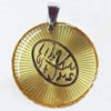 Pendant, Zinc Alloy Jewelry Findings, 29x36mm, Sold by PC