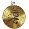 Pendant, Zinc Alloy Jewelry Findings, 29x36mm, Sold by PC