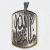 Pendant, Zinc Alloy Jewelry Findings, 21x38mm, Sold by PC