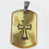 Pendant, Zinc Alloy Jewelry Findings, 21x38mm, Sold by PC