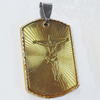 Pendant, Zinc Alloy Jewelry Findings, 21x38mm, Sold by PC