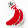 Pendant, Zinc Alloy Jewelry Findings, 11x16mm, Sold by Bag