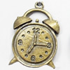 Pendant, Zinc Alloy Jewelry Findings, 23x35mm, Sold by Bag