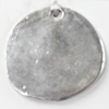 Pendant, Zinc Alloy Jewelry Findings, 25x26mm, Sold by Bag