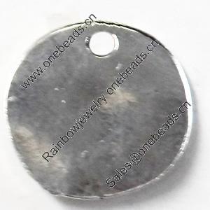 Pendant, Zinc Alloy Jewelry Findings, 15x14mm, Sold by Bag