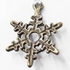 Pendant, Zinc Alloy Jewelry Findings, 17x22mm, Sold by Bag