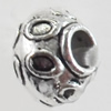 Beads, Zinc Alloy Jewelry Findings, 5x7mm, Sold by Bag