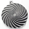 Pendant, Zinc Alloy Jewelry Findings, 34x40mm, Sold by Bag