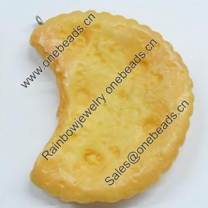 Resin Pendants, 30x44mm, Sold by PC