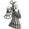 Pendant Zinc Alloy Jewelry Findings Lead-free, 30x52mm, Sold by Bag