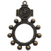 Pendant Zinc Alloy Jewelry Findings Lead-free, 32x48mm, Sold by Bag