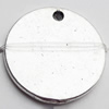Pendant Zinc Alloy Jewelry Findings Lead-free, 17mm, Sold by Bag