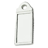 Pendant Zinc Alloy Jewelry Findings Lead-free, 10x25mm Hole:3mm, Sold by Bag