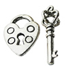 Clasps Zinc Alloy Jewelry Findings Lead-free, Loop:15x20mm Bar:8x28mm, Sold by KG    