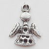 Pendant Zinc Alloy Jewelry Findings Lead-free, 11x16mm, Sold by Bag